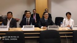 Myanmar Tripartite delegation to the 108th International Conference on 17 June 2019 in Geneva