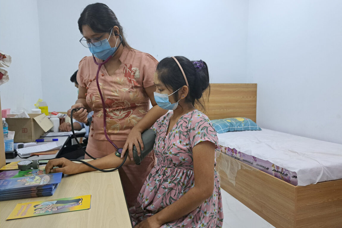 Mobile Healthcare Service to Garment Workers
