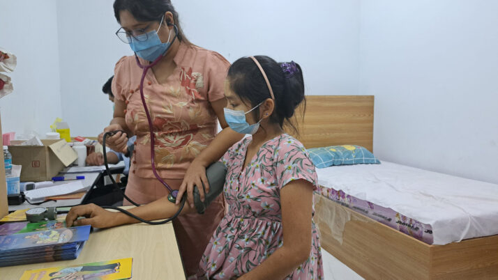 Mobile Healthcare Service to Garment Workers