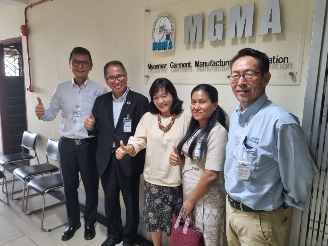 MGMA meets Delegates from JUKI Corporation( Sewing Machine dealer)