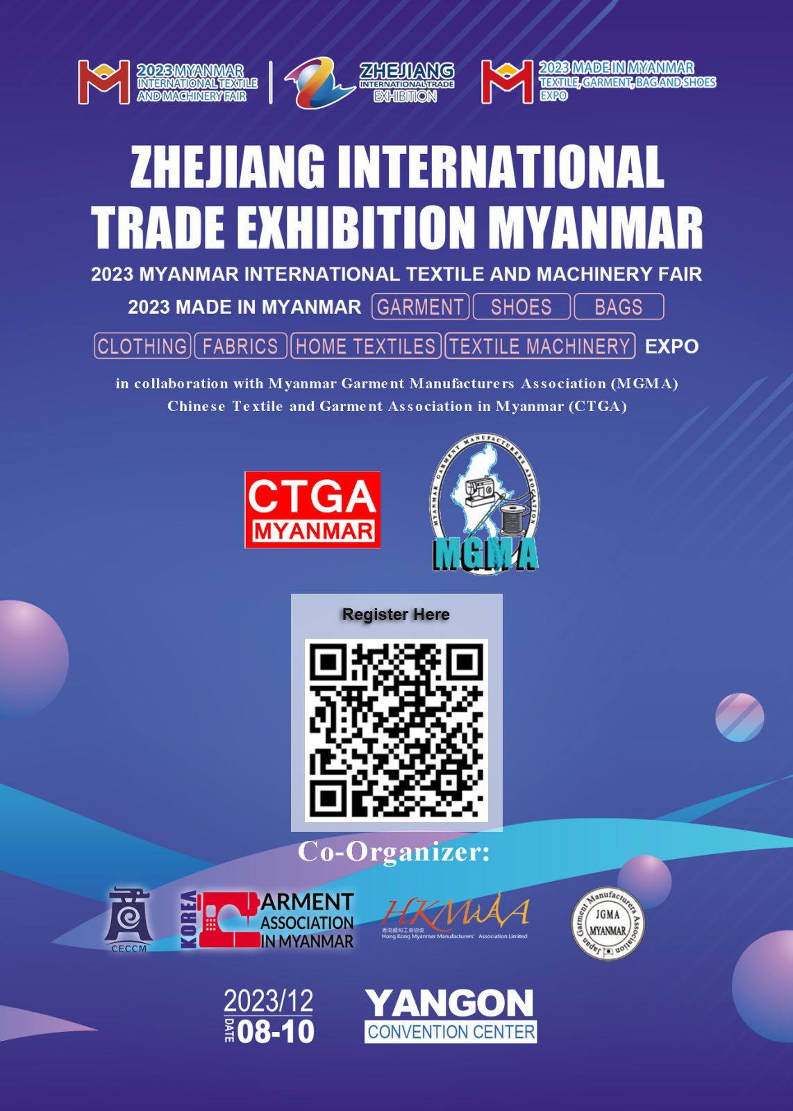 MADE IN MYANMAR garment shoes bag EXPO