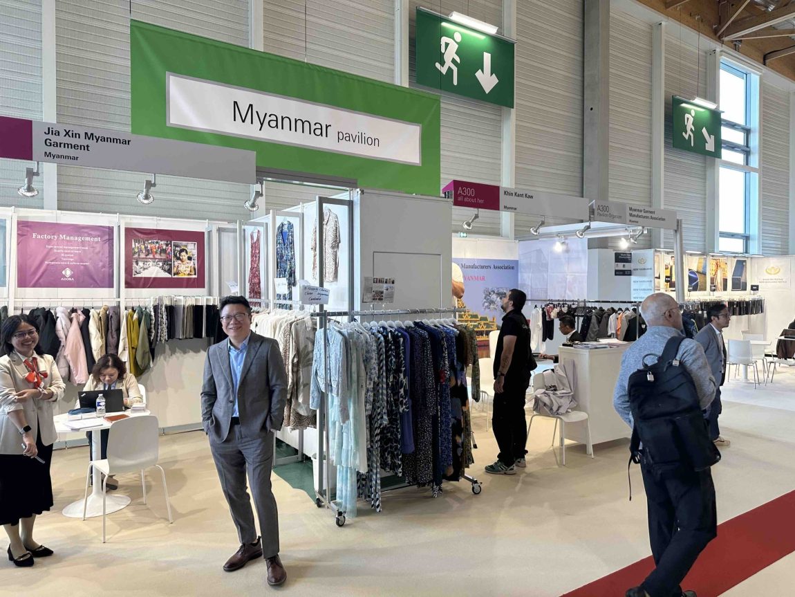 MGMA organized the Myanmar Pavilion in participating at Apparel Sourcing Paris 2025