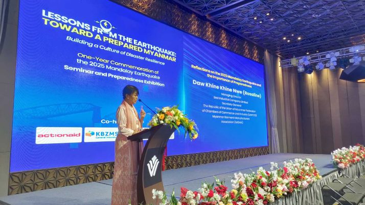 MGMA participated One-Year Commemorative of the 2025 Mandalay Earthquake Seminar and Preparedness Exhibition