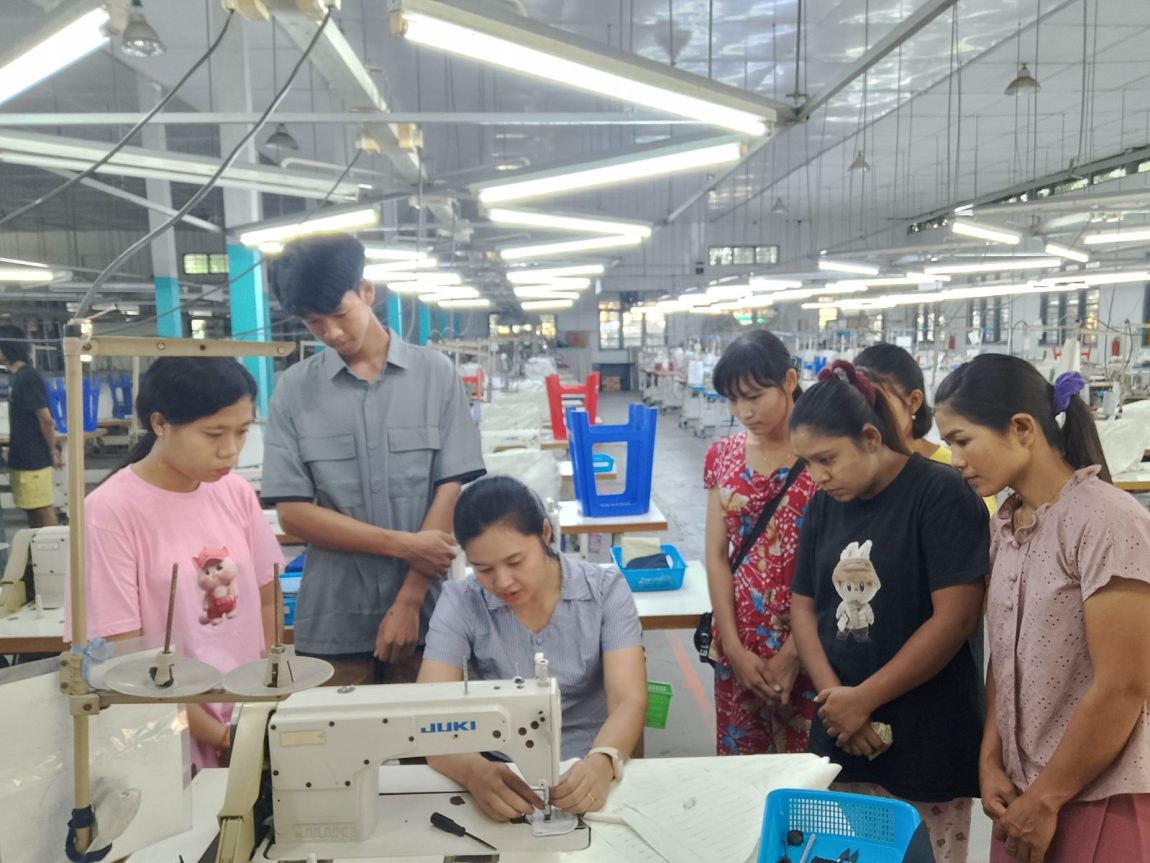 Basic Sewing Machine Operator Training (Batch – 268)